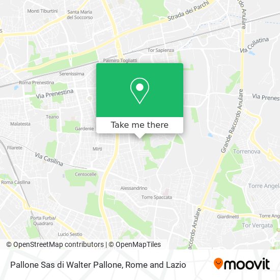 Pallone Sas di Walter Pallone map