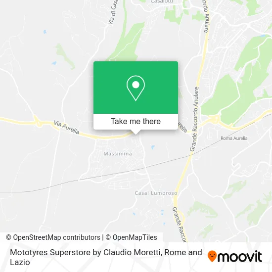 Mototyres Superstore by Claudio Moretti map