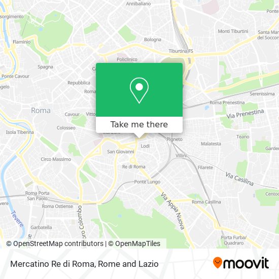 Mercatino Re di Roma map