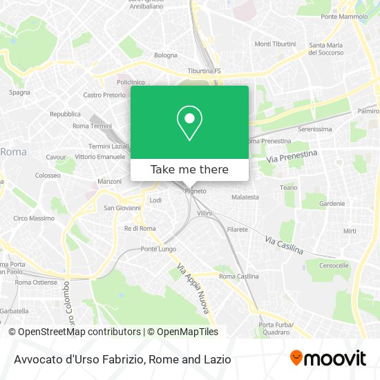 Avvocato d'Urso Fabrizio map