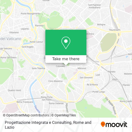 Progettazione Integrata e Consulting map