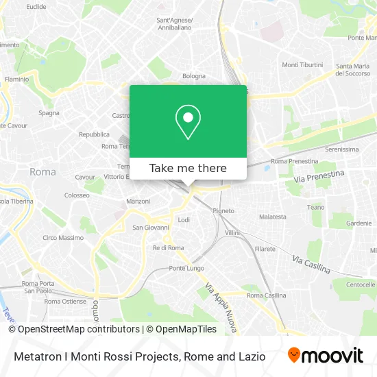 Metatron I Monti Rossi Projects map