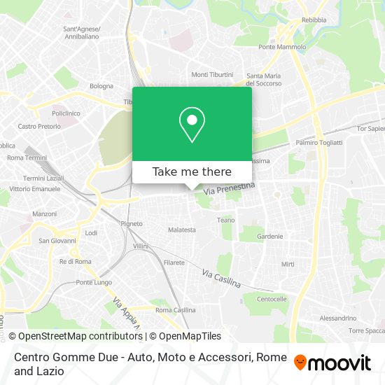 Centro Gomme Due - Auto, Moto e Accessori map