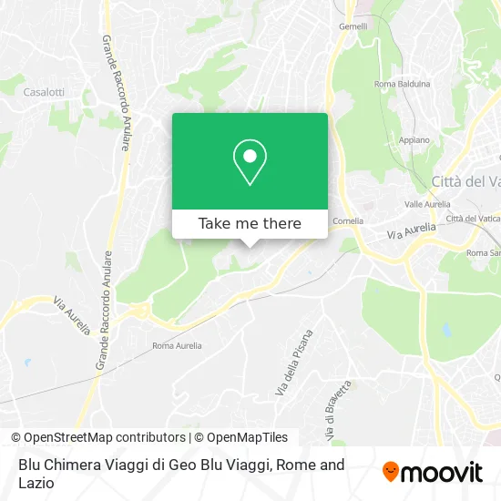 Blu Chimera Viaggi di Geo Blu Viaggi map