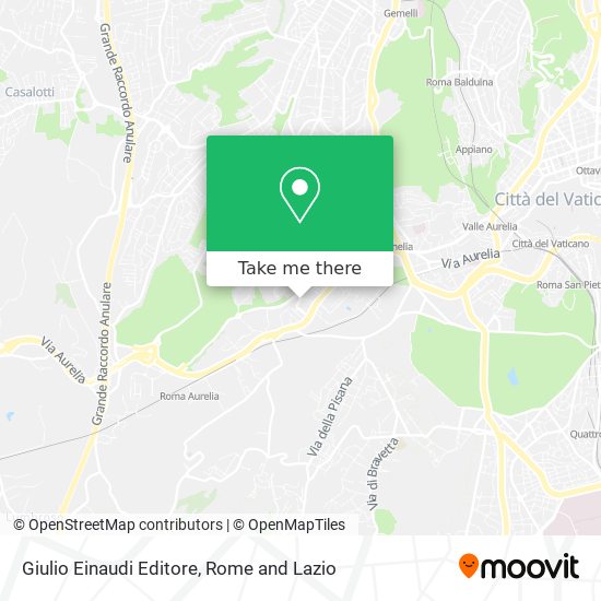 Giulio Einaudi Editore map