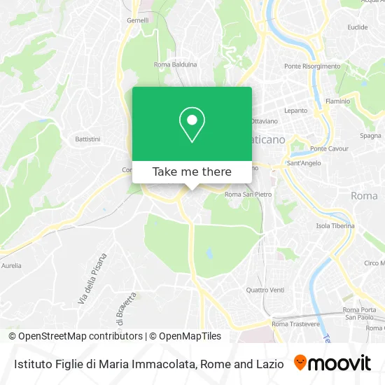 Institute of the Daughters of Mary Immaculate map