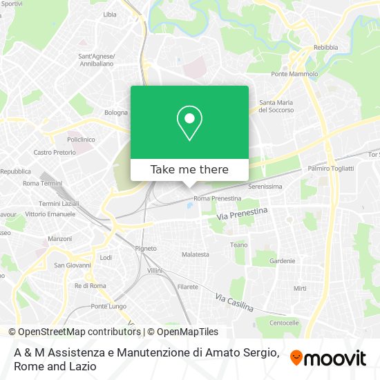 A & M Assistenza e Manutenzione di Amato Sergio map
