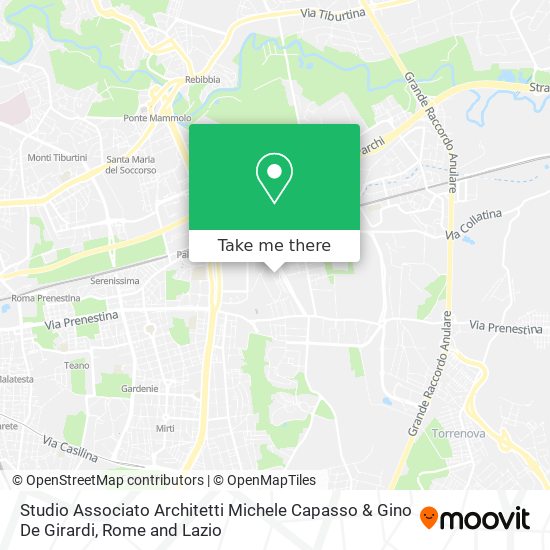 Studio Associato Architetti Michele Capasso & Gino De Girardi map
