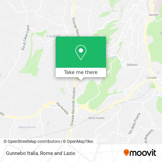 Gunnebo Italia map