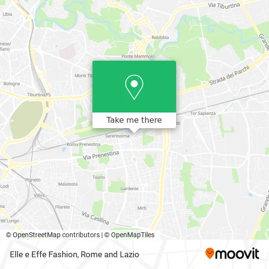 Elle and Effe Fashion map