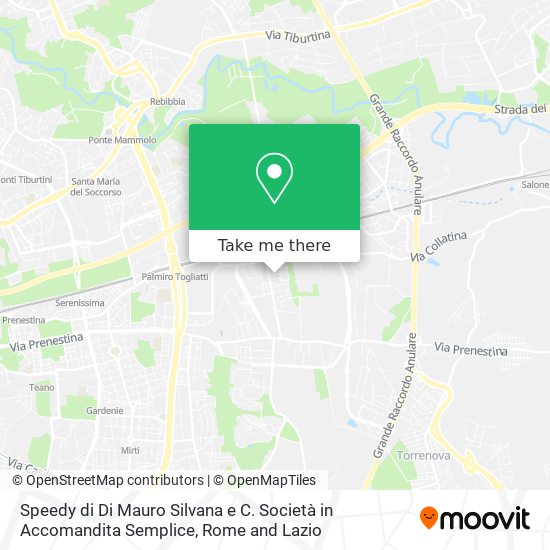 Speedy di Di Mauro Silvana e C. Società in Accomandita Semplice map