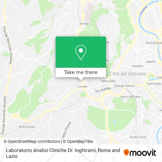 Laboratorio Analisi Cliniche Dr. Inghirami map
