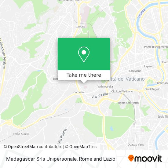 Madagascar Srls Unipersonale map