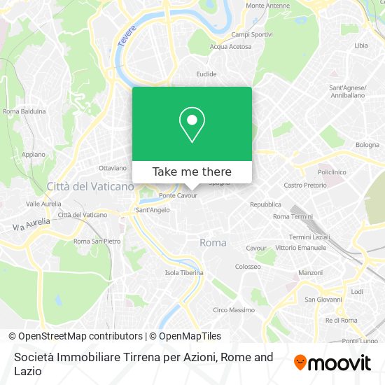 Società Immobiliare Tirrena per Azioni map