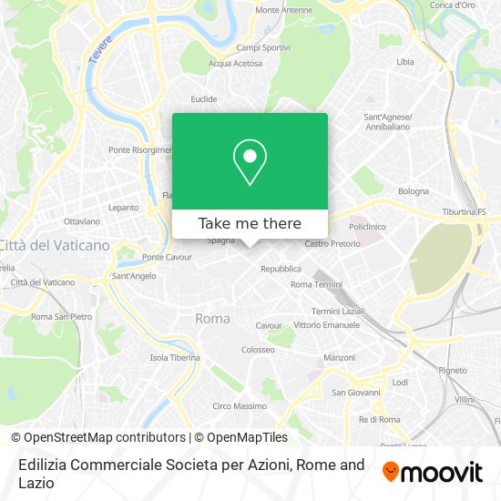 Edilizia Commerciale Societa per Azioni map