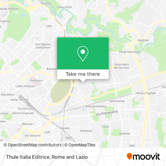 Thule Italia Editrice map