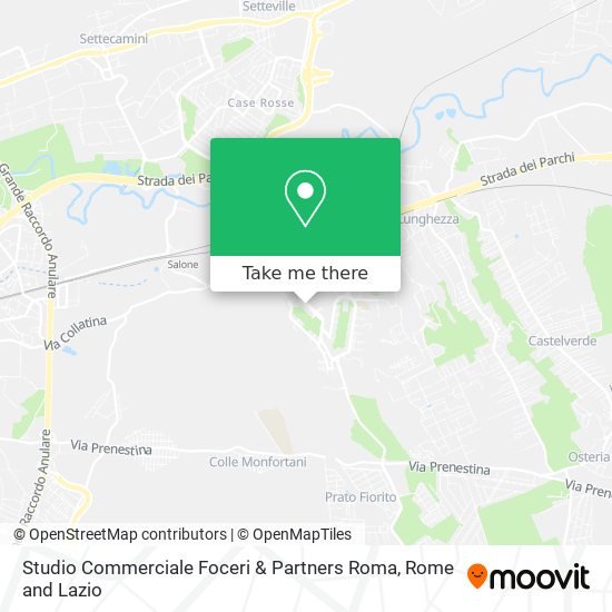 Studio Commerciale Foceri & Partners Roma map