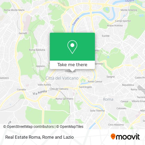 Real Estate Roma map