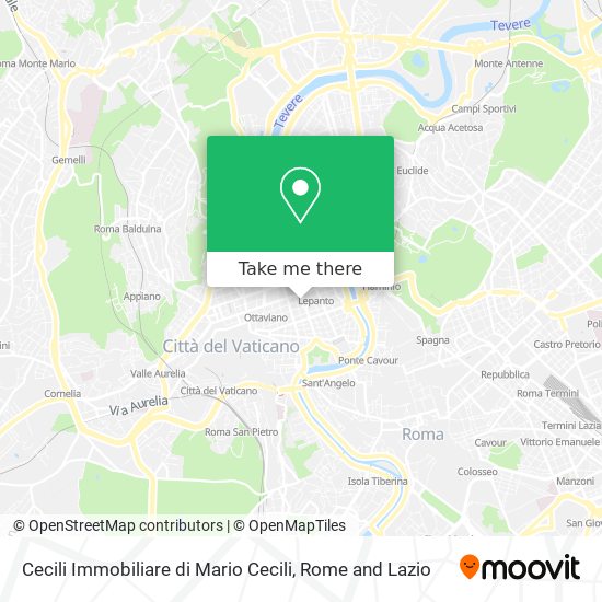 Cecili Immobiliare di Mario Cecili map