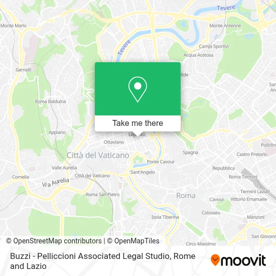 Buzzi - Pelliccioni Associated Legal Studio map