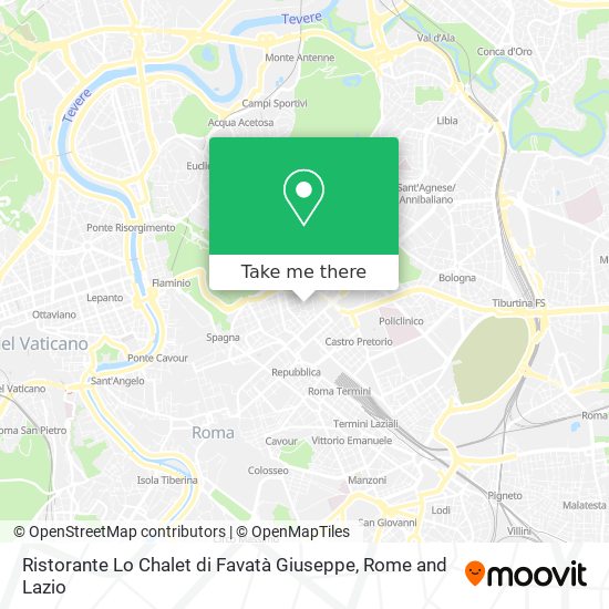 Ristorante Lo Chalet di Favatà Giuseppe map