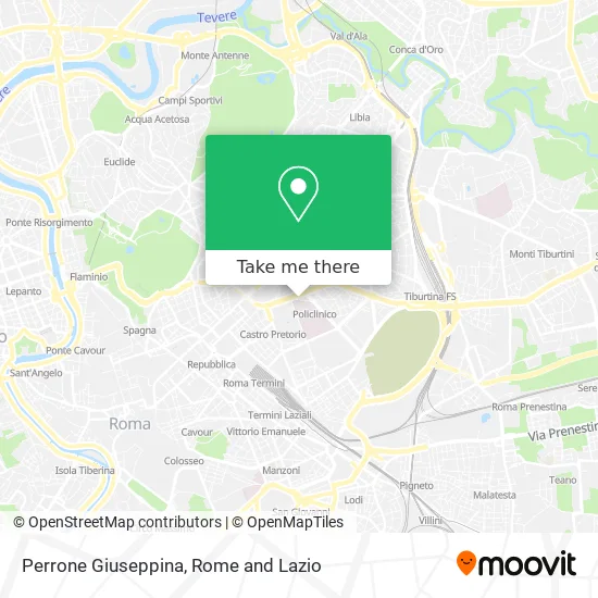 Perrone Giuseppina map