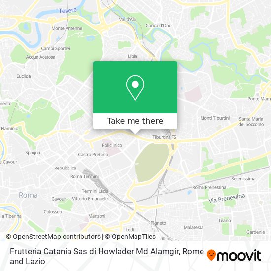 Frutteria Catania Sas di Howlader Md Alamgir map