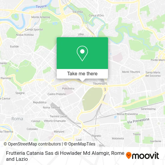 Frutteria Catania by Howlader Md Alamgir map