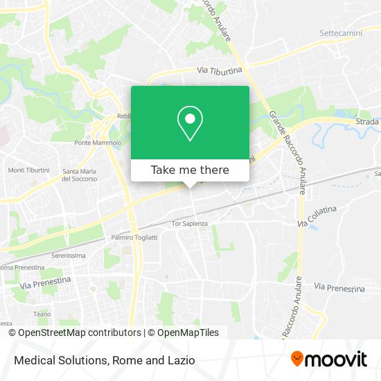 Medical Solutions map