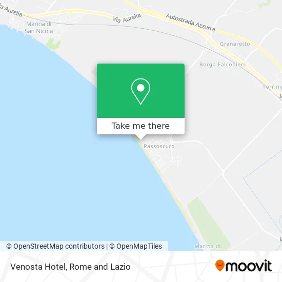 Venosta Hotel map
