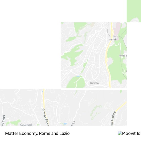 Matter Economy map