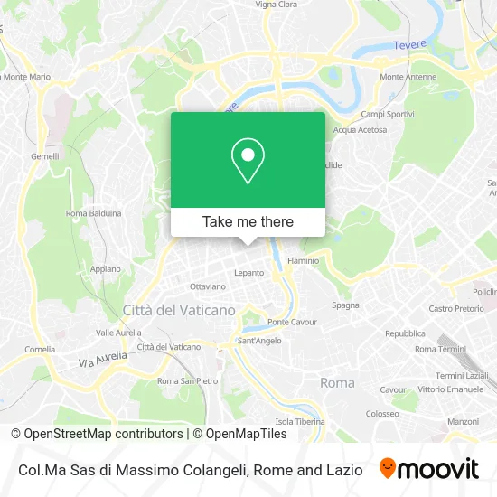 Col.Ma Sas by Massimo Colangeli map