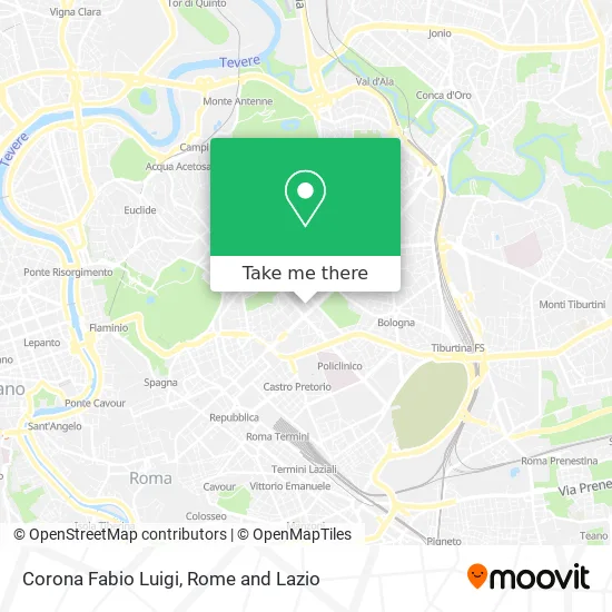 Corona Fabio Luigi map