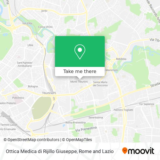 Ottica Medica di Rijillo Giuseppe map