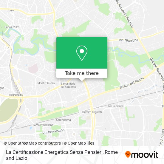 La Certificazione Energetica Senza Pensieri map