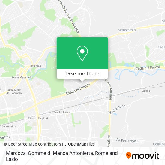 Marcozzi Gomme di Manca Antonietta map