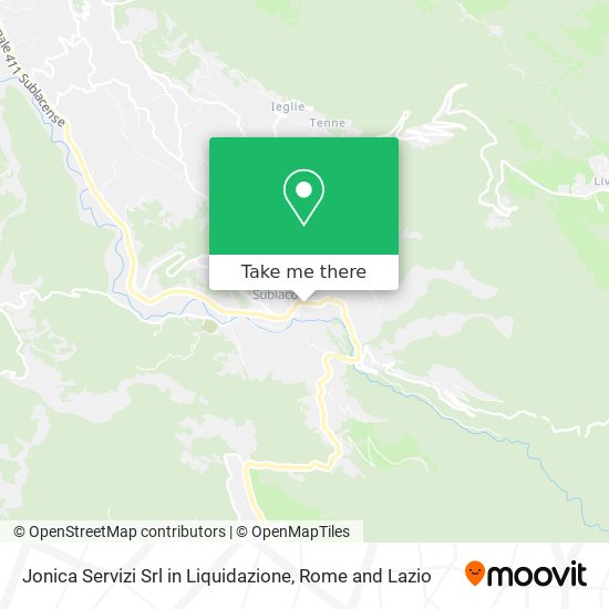 Jonica Servizi Srl in Liquidazione map