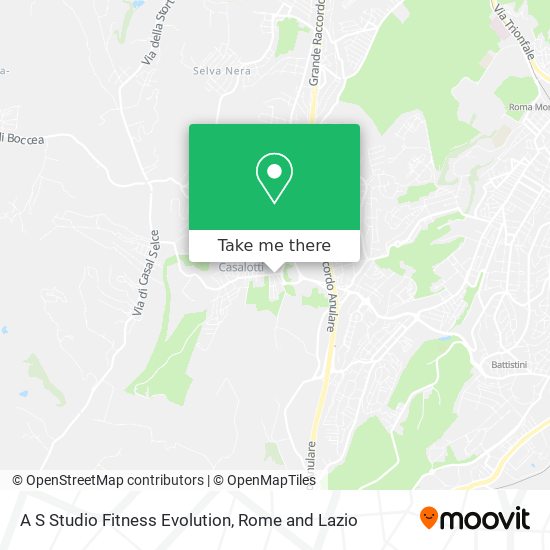 A S Studio Fitness Evolution map