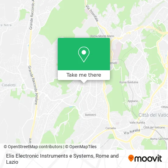 Elis Electronic Instruments and Systems map