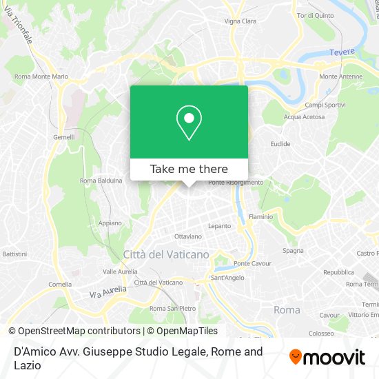 D'Amico Avv. Giuseppe Studio Legale map