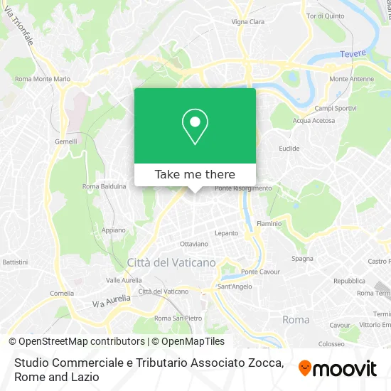Associated Commercial and Tax Studio Zocca map