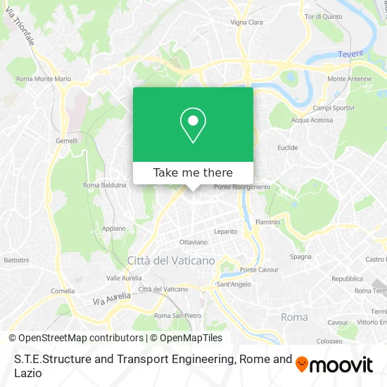 S.T.E.Structure and Transport Engineering map