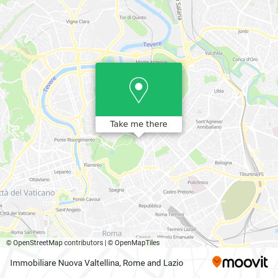 Immobiliare Nuova Valtellina map