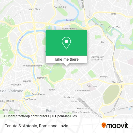 Saint Antonio Estate map