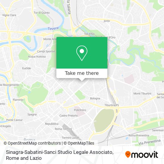Sinagra-Sabatini-Sanci Studio Legale Associato map