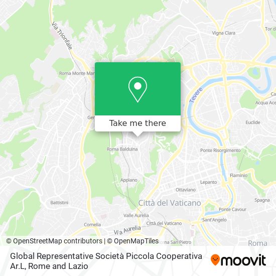 Global Representative Società Piccola Cooperativa Ar.L map