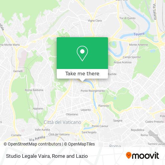 Studio Legale Vaira map