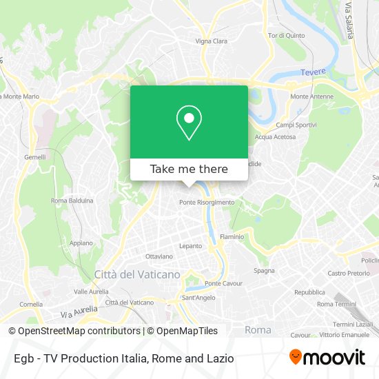Egb - TV Production Italia map
