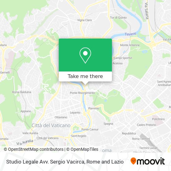 Studio Legale Avv. Sergio Vacirca map