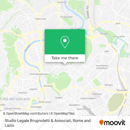 Studio Legale Brugnoletti & Associati map